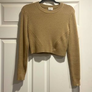 Wilfred Boland Sweater XS in Heather Constant Camel